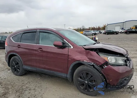 2014 Honda Cr-V Exl from USA, damaged, VIN 5J6RM4H79EL065188